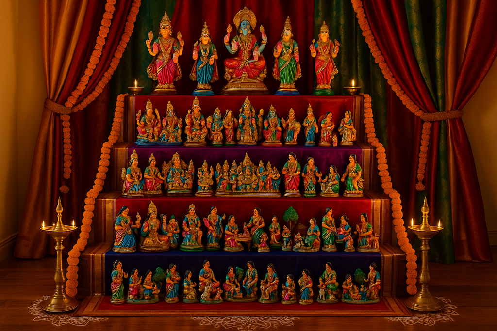 Gorgeous traditional golu
