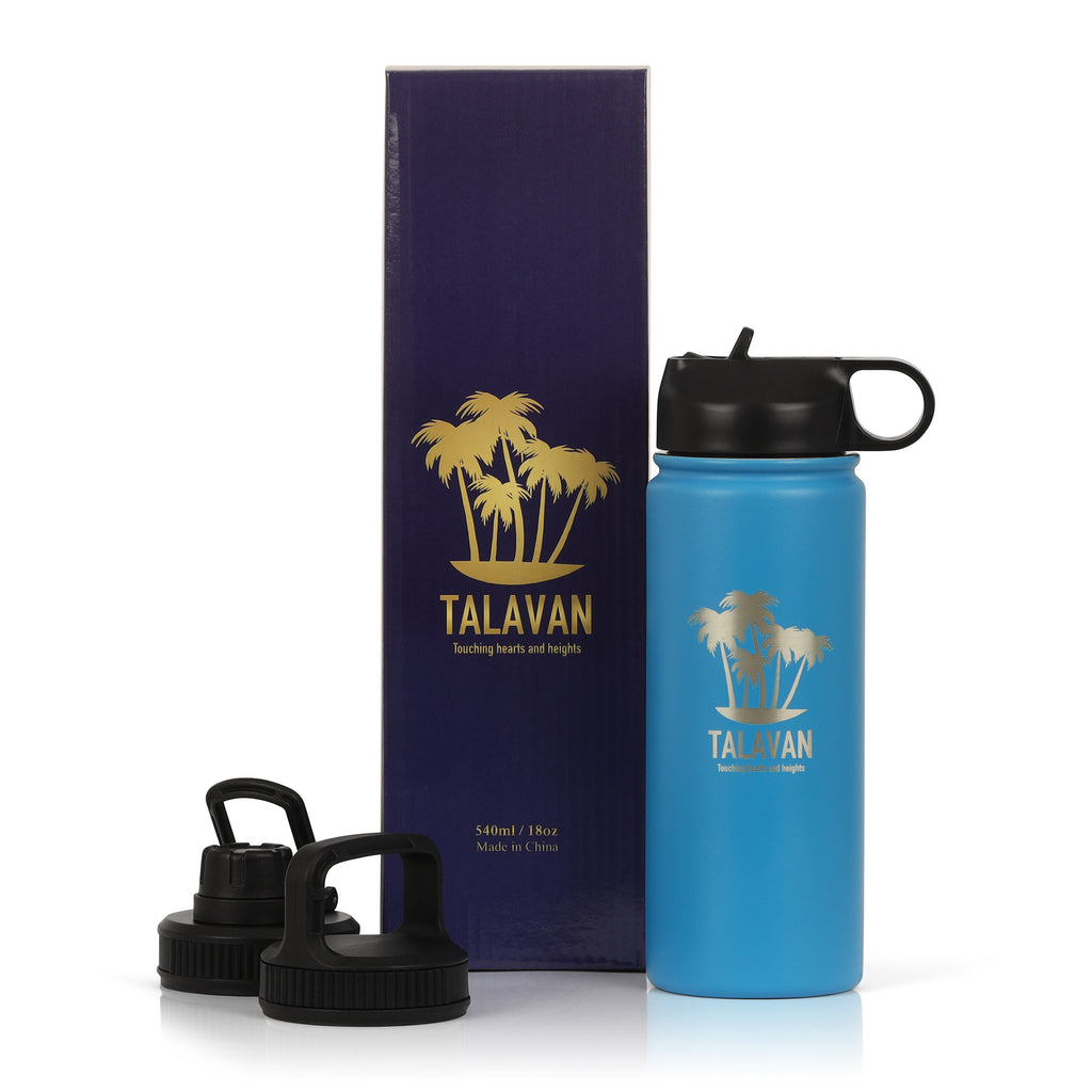 Thermos 18oz dark blue 