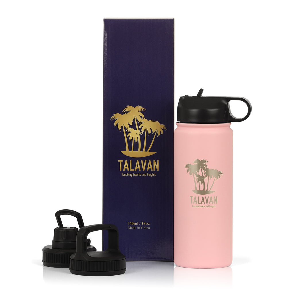 Thermos 18oz Pink