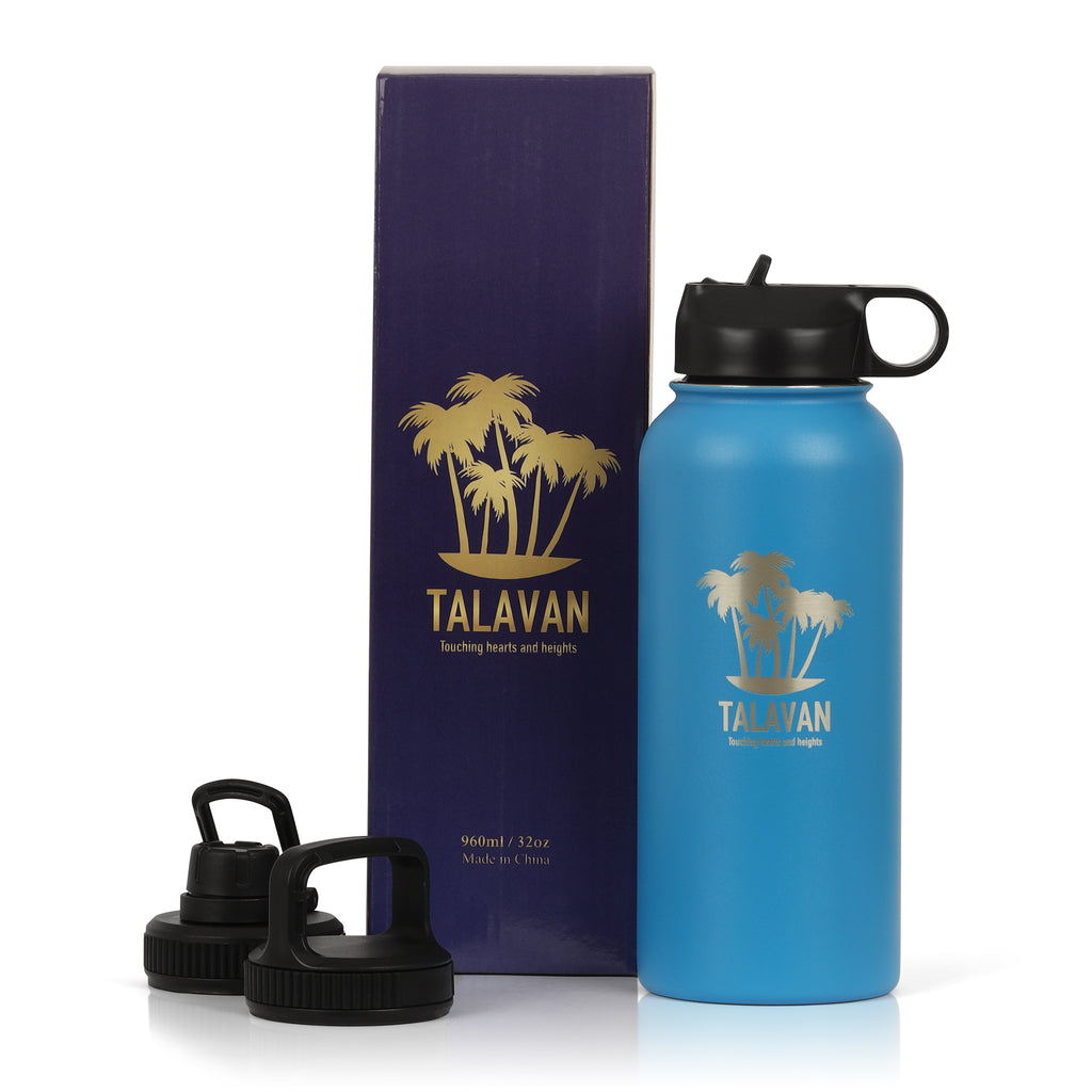Thermos 32oz Dark Blue