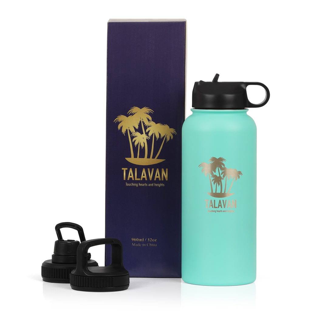 Thermos 32oz light blue 